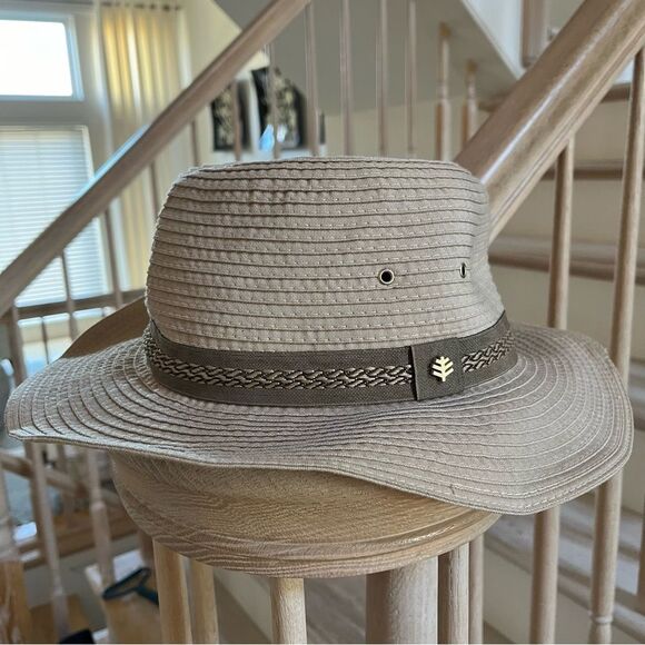 Coolibar UPF 50+ Men's Holden Packable Travel Fedora Sun Protective XL - Picture 4 of 12